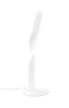 Nowoczesna dekoracyjna lampa stołowa nocna LED biała podłużna minimalistyczna klasyczna metalowa GINKO R55791131 Rl